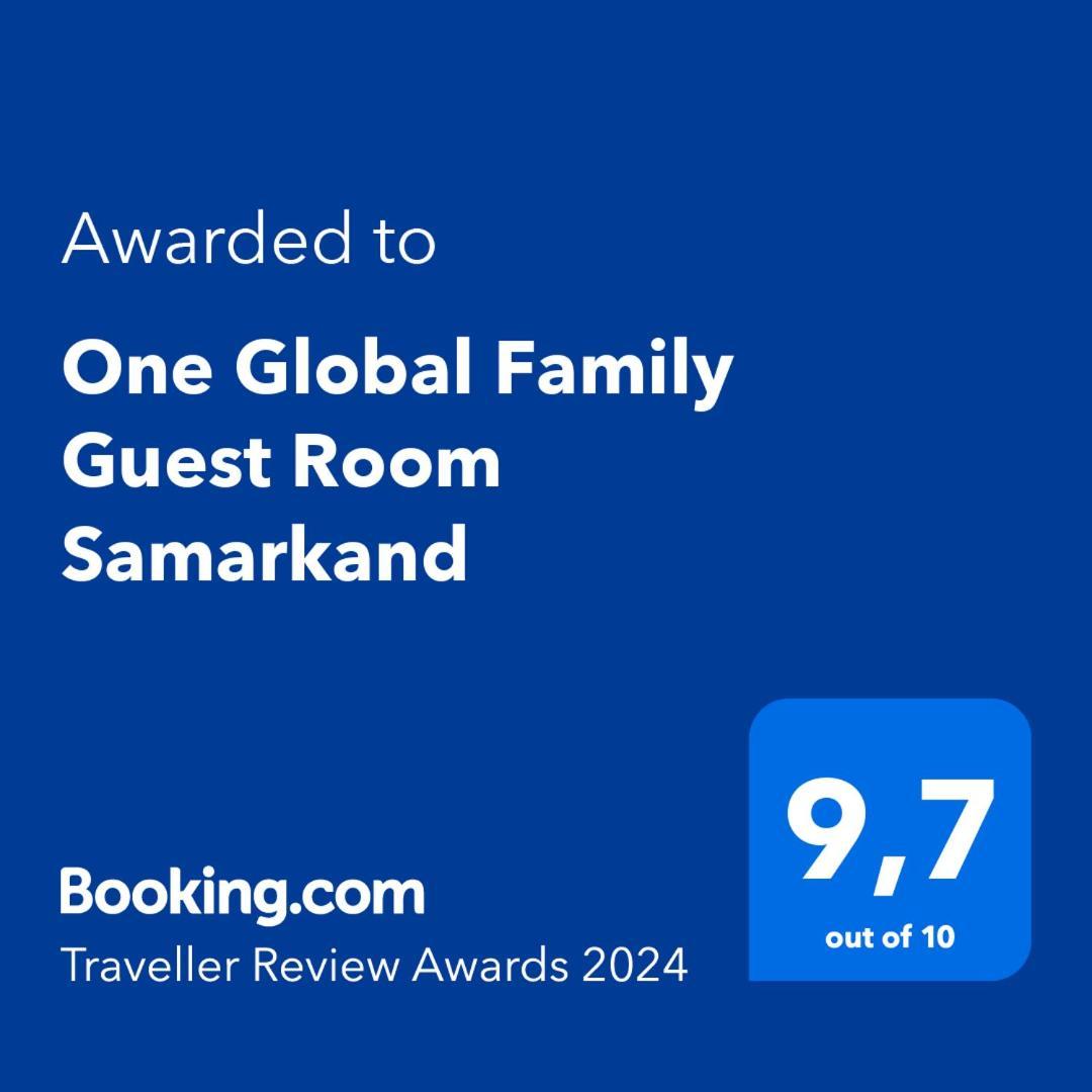 One Global Family Guest House Samarkand Esterno foto